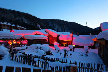 雪乡 雪乡风景