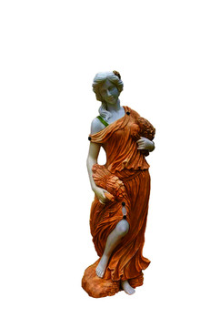西洋古典美女雕塑