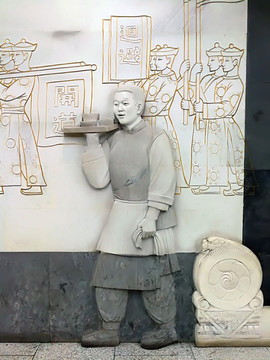 北京地铁浮雕