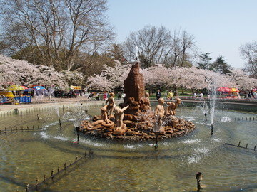 春季的青岛中山公园