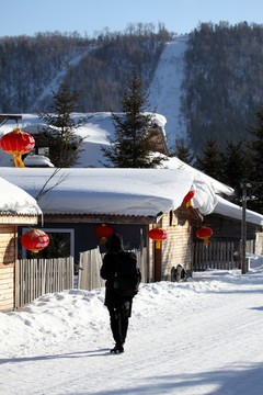 雪乡 雪乡风景 中国雪乡 雪景