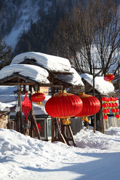 雪乡 雪乡风景 中国雪乡 雪景