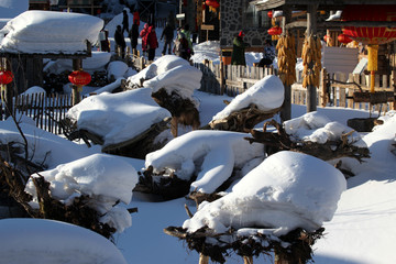 雪乡 雪乡风景 中国雪乡 雪景