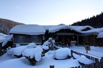 雪乡 雪乡风景 中国雪乡 雪景