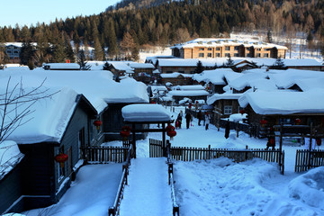 雪乡 雪乡风景