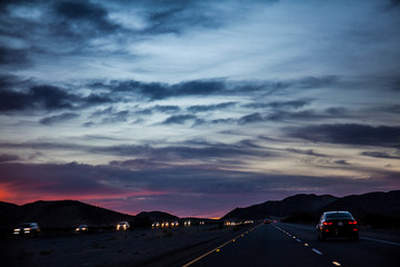 美国加州夕阳摄影