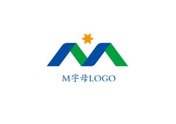 M字母Logo设计