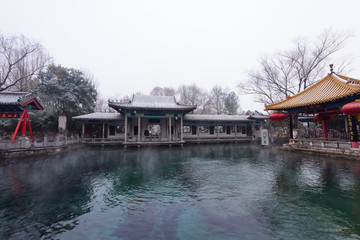 雪后的济南趵突泉公园 （31）