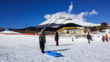 日本富士山滑雪场