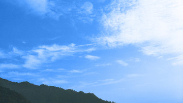 天空云彩 蓝天白云