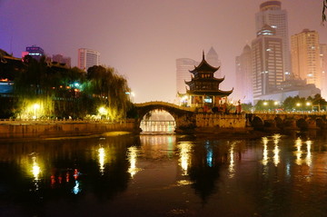 贵州贵阳甲秀楼夜景