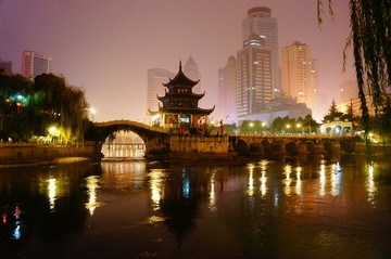 贵州贵阳甲秀楼夜景