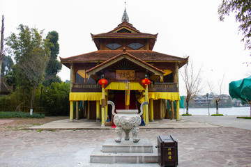 云南民族村寺庙