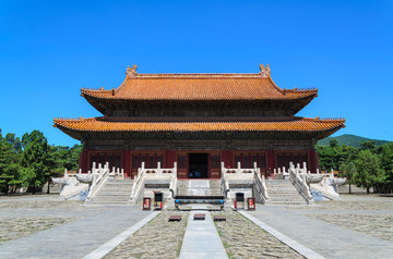 清东陵大殿
