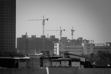 黑白城市