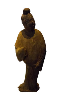 唐朝盛世人物雕像