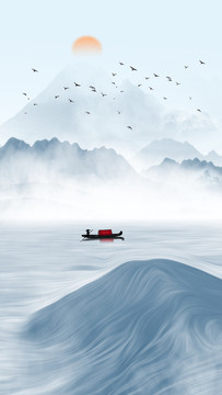 山水画