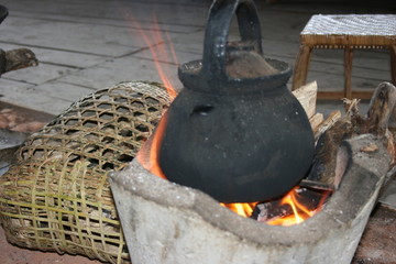 炉火烹茶