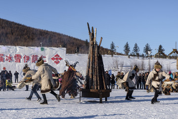 点篝火祭火神