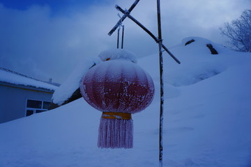 黑龙江牡丹江中国雪乡雪景