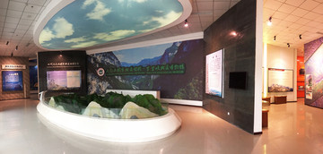 达州宣汉百里峡地质博物馆
