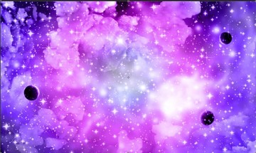 紫色星空星云背景