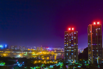 重庆万州城市夜景