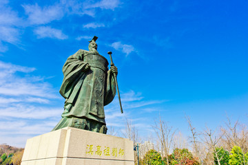徐州汉文化景区刘邦像