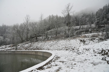 雪景素材 雪景背景