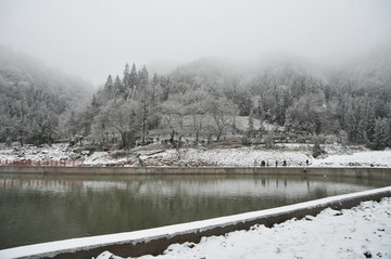 雪景素材 雪景背景