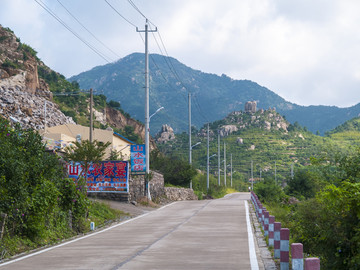 雨后的青岛崂山