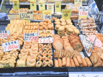 日本大阪 黑门市场 食物