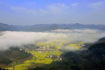 皖南柯村云雾