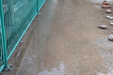 积水路面