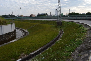 东深渠河边