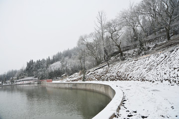 雪景图 重庆石柱雪景图