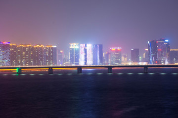 钱江新城夜景