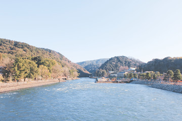 日本京都 宇治川 河流