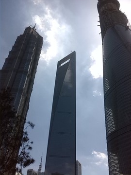 上海环球金融中心 金茂大厦