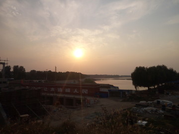 夕阳西下