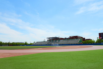 天津理工大学 体育场 跑道