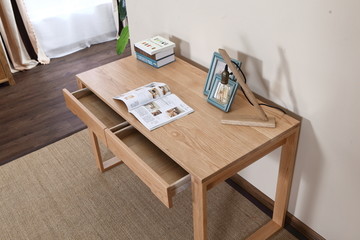 北欧书桌 书桌 木纹 书房