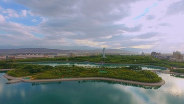 嘉峪关东湖公园