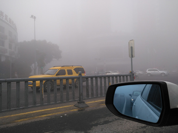 大雾天交通
