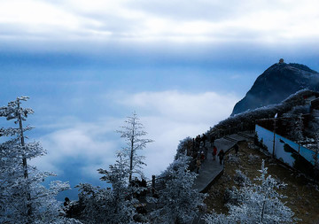 峨眉山风景