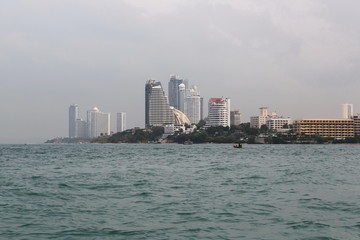 芭提雅海湾景色