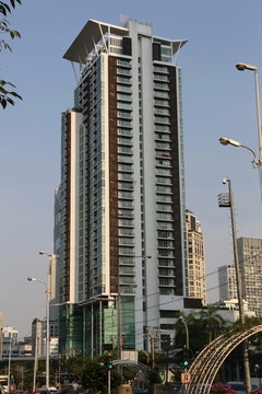 曼谷高层建筑街景