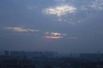 晚霞