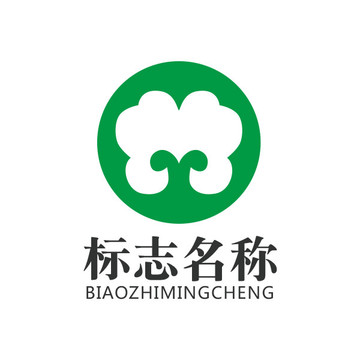 树 芽 环保LOGO