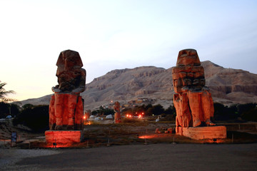 埃及卢克索神像